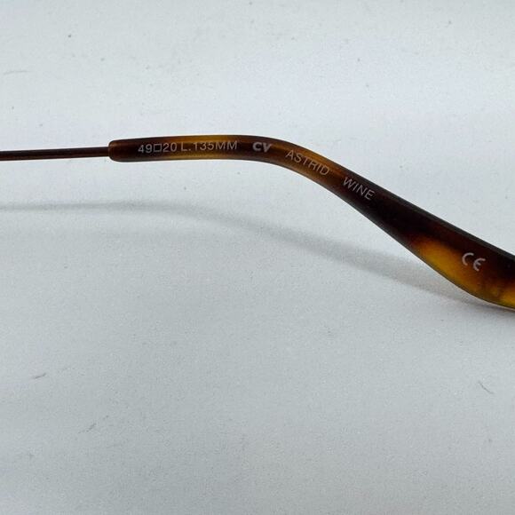 Bcbgmaxazria‎ Astrid Wine Eyeglasses Frame 49-20-135mm H17627 main image 5